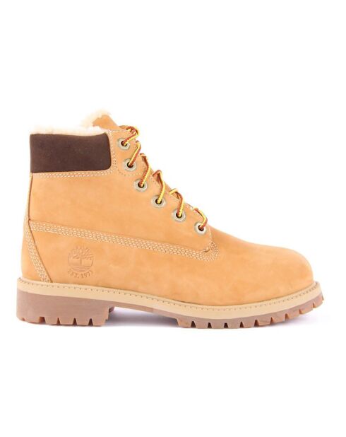 Boots Fourrées Premium en Nubuck Waterproof camel