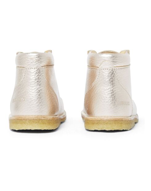 Bottines à Lacets doré rose