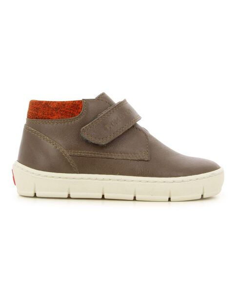 Chaussures à Scratchs Start Easy Pad taupe