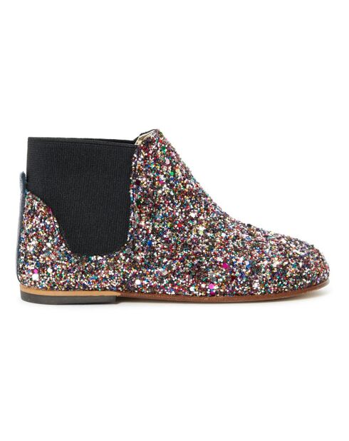 Boots Chelsea Pailletées multicolores