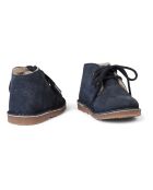 Boots Fourrées Desert Winter Lace bleu marine