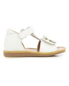 Sandales Poppy Daisy blanches