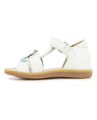 Sandales Poppy Daisy blanches