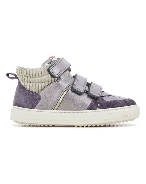 Baskets à Scratchs Swag Easy Pad violettes
