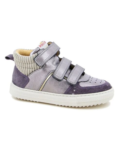 Baskets à Scratchs Swag Easy Pad violettes