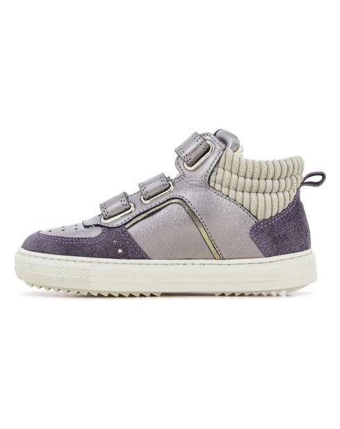 Baskets à Scratchs Swag Easy Pad violettes