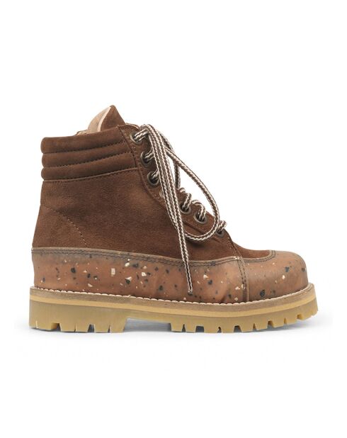 Boots en Caoutchouc Recyclé chocolat