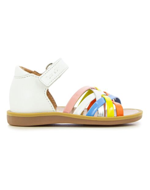 Sandales Poppy Lux blanches