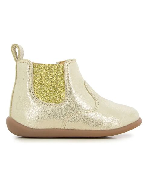 Bottines Stand Up Jod dorées