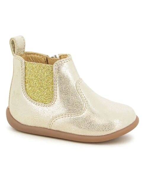Bottines Stand Up Jod dorées