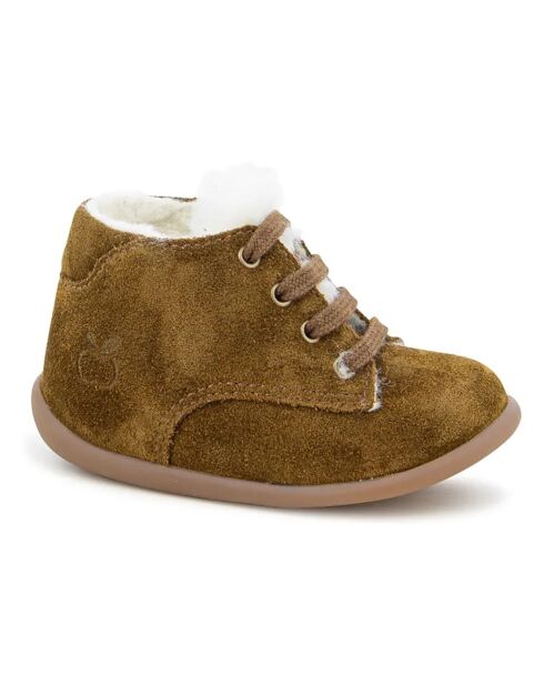Bottillons Fourrés Stand Up Derby marron
