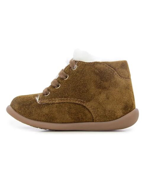 Bottillons Fourrés Stand Up Derby marron