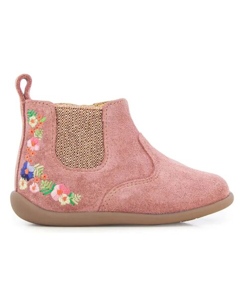 Bottines Stand Up Jod Brodi vieux rose