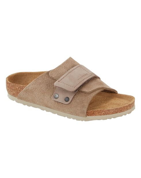 Mules Scratchs Kyoto en Suede taupe