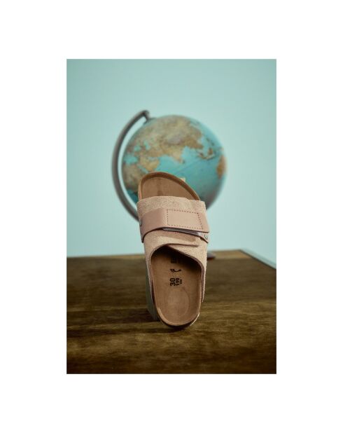 Mules Scratchs Kyoto en Suede taupe