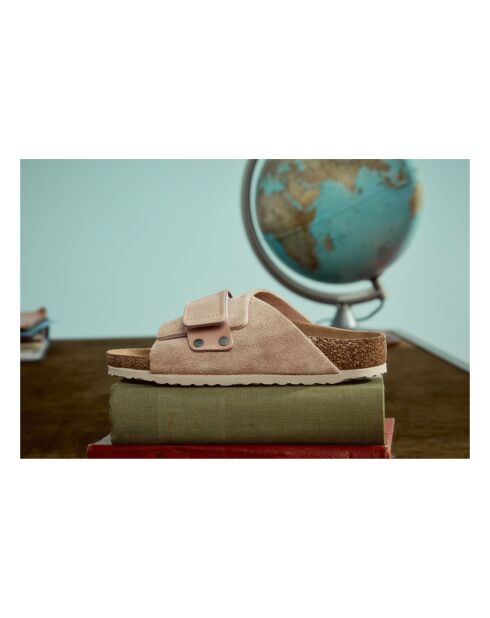 Mules Scratchs Kyoto en Suede taupe