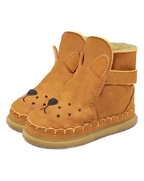 Boots Fourrées Classic Dubu Lion orange