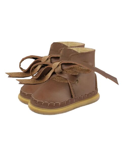 Boots à Lacets Wisi Classic marron
