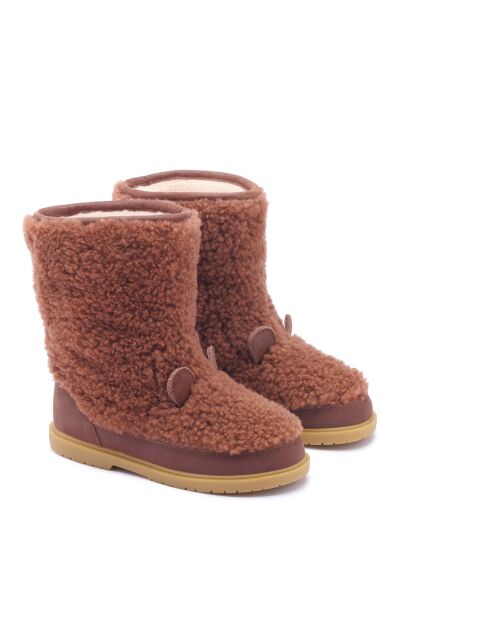 Boots Fourrées Irfi Ours marron
