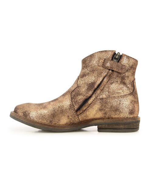 Bottines Billy Boots bronze
