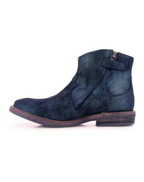 Bottines Billy Boots vert émeraude