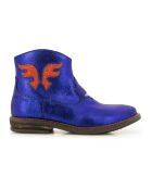 Bottines Billy West bleu électrique