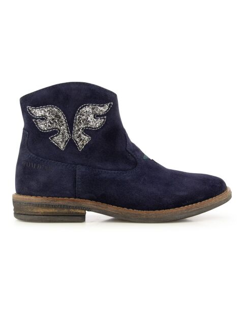 Bottines Billy West bleu marine