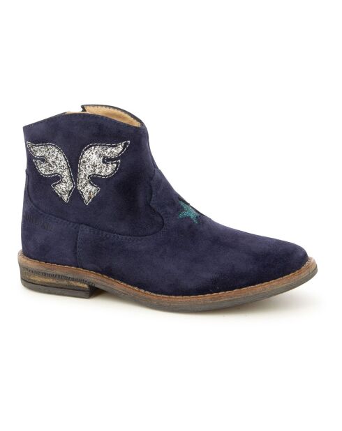 Marineblaue Stiefel von Billy West