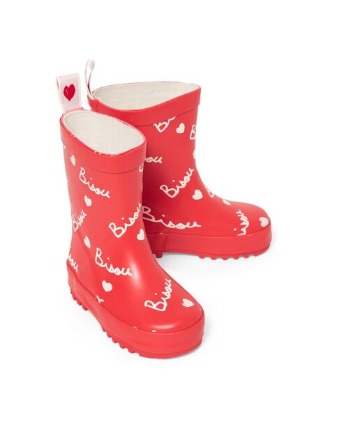 Bottes de Pluie rouges