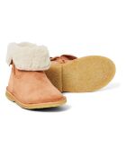 Chowchow Camel Lederstiefel mit Pelzfutter