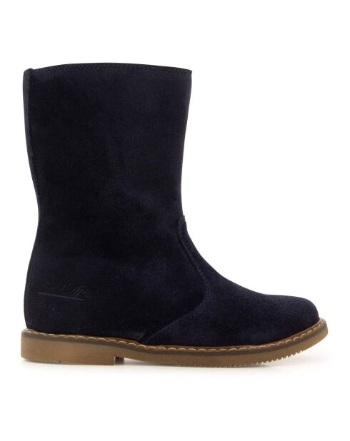 Bottes City Mid bleu marine