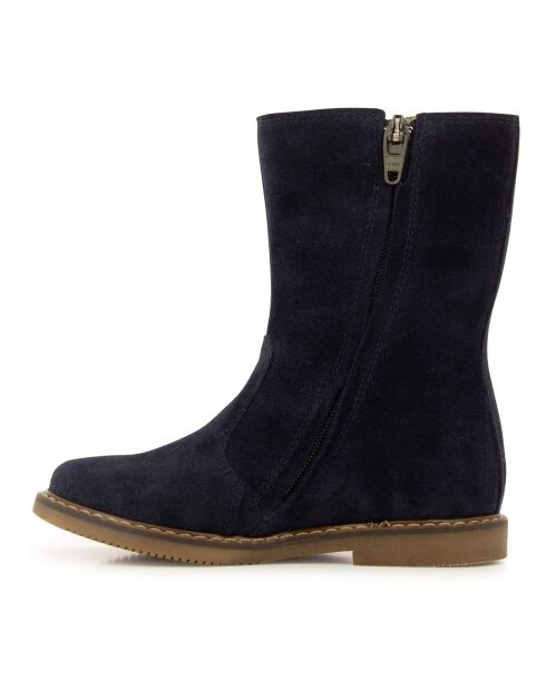 Bottes City Mid bleu marine