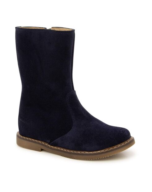 Bottes City Mid bleu marine