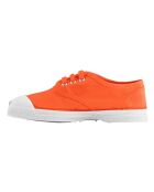 Tennis à Lacets orange