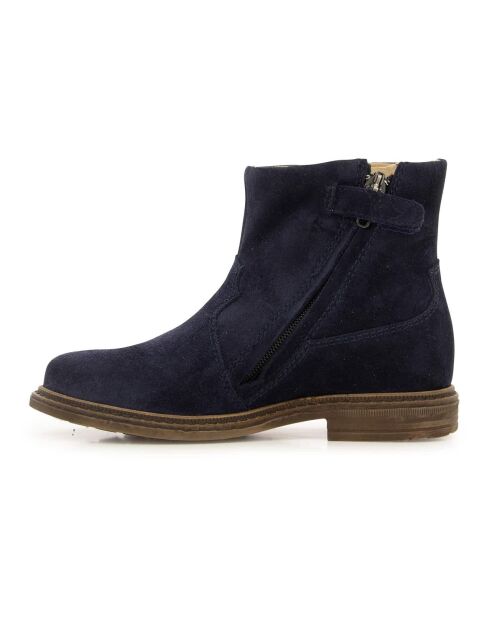 Bottines Sister Birdy bleu marine