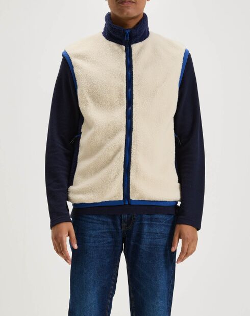 Veste sans manches Polaire Jarrod calcaire