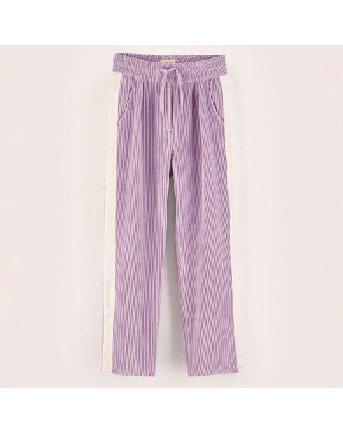 Pantalon en Velours côtelé Paylor bonbon