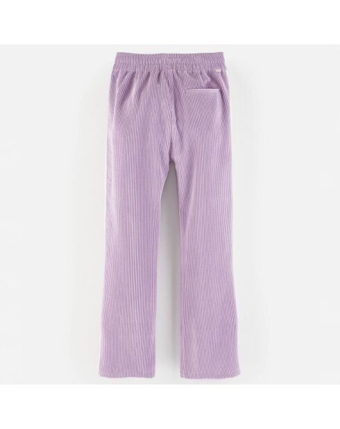 Pantalon en Velours côtelé Paylor bonbon