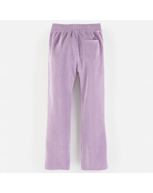 Pantalon en Velours côtelé Paylor bonbon
