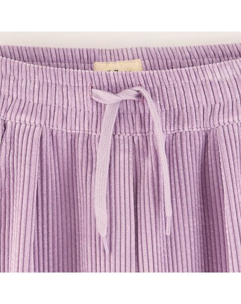 Pantalon en Velours côtelé Paylor bonbon