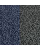 Beidseitiger Untersetzer, kurvenförmig, blau/grau, 6 Stück