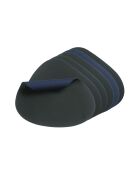 6 Sets de table curve réversible  bleu/gris - 44.5x30x0.18 cm