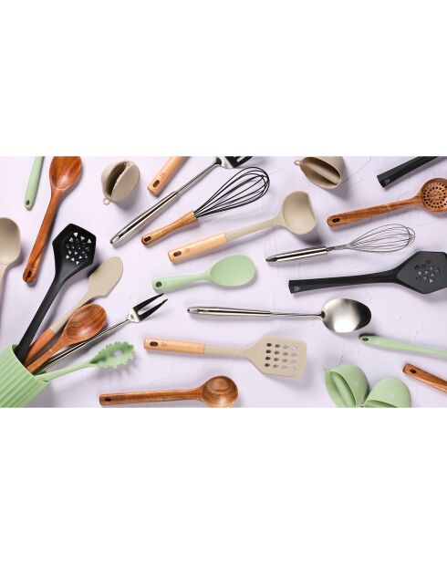 Posate per insalata e barbecue in acciaio inox STAL