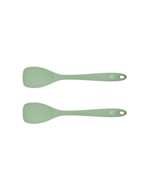 Couverts à salade en silicone IVAR vert pâle