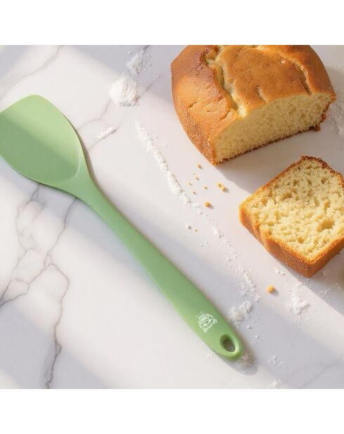 Posate per insalata in silicone verde chiaro IVAR