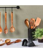 Couverts à salade en bois d'acacia SKOV marron