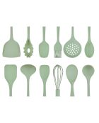 Set di pentole in silicone verde chiaro IVAR - 15 pezzi