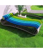 Grüne Strandmatratze - 60x180 cm