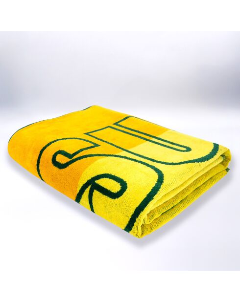 Veelkleurig Yari Jacquard Velvet Terry XL strandlaken - 140x180 cm