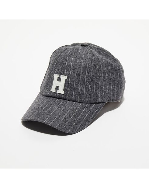 Casquette en Laine mélangée H flanelle gris